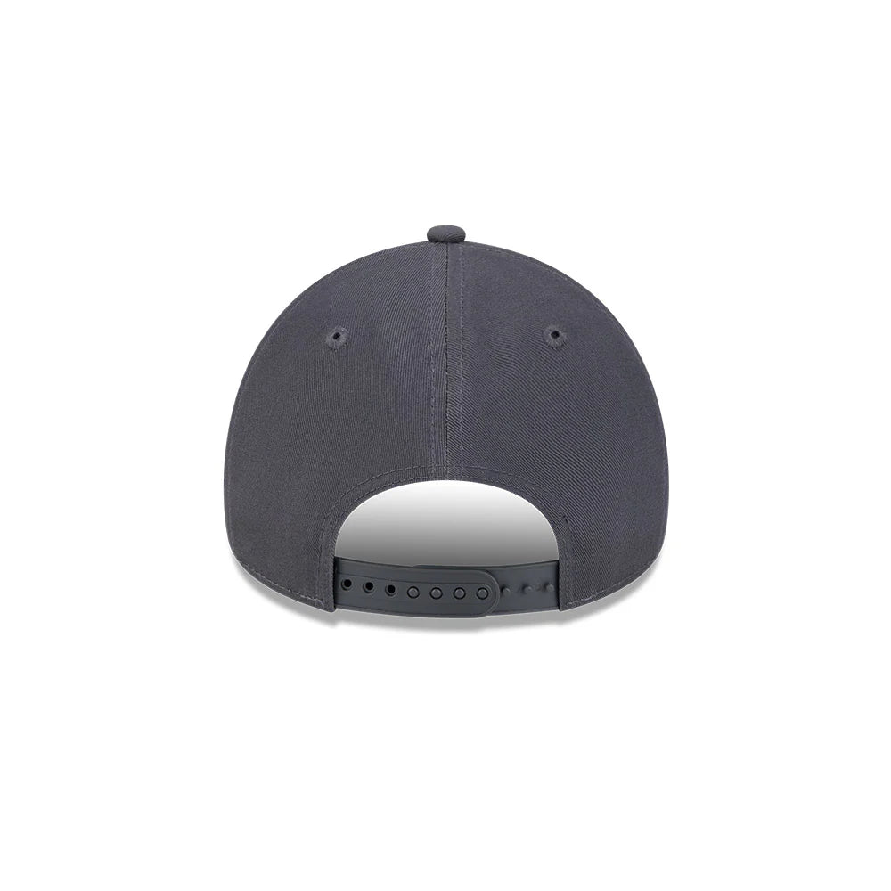 Las Vegas Raiders Hat - Graphite Grey Earth Tonal Chainstitch 9Forty A-Frame NFL Snapback Cap - New Era
